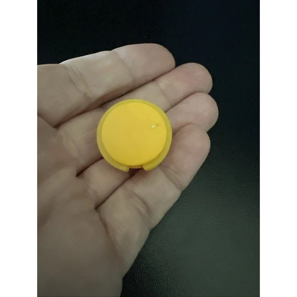 Construx 1980's Fisher Price Replacement part Military‎ 6000 Yellow Inside Wheel